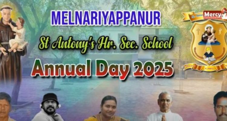 Melnariyappanur St. Antony's Hr. Sec. School Annual Day Celebration 2025